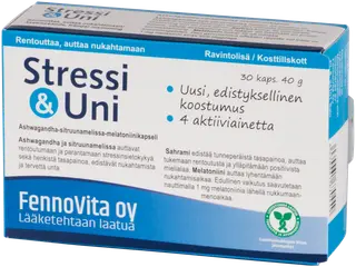 Fennovita Stressi & Uni Plus30 kaps./14 g