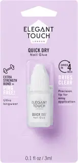 Elegant Touch Quick Dry Nail Glue -kynsiliima 6ml