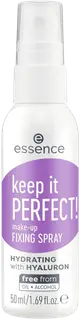 essence keep it PERFECT! make-up FIXING SPRAY meikinkiinnityssuihke 50 ml