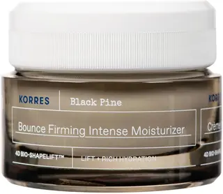 KORRES Black Pine 4D Bio-ShapeLift™ Bounce Firming Intense Moisturiser kosteusvoide 40 ml