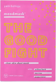 Patchology moodmask "The Good Fight" Clear Skin Sheet Mask -kangasnaamio