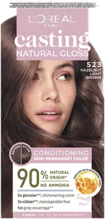 L'Oréal Paris Casting Natural Gloss 523 Brown Caramel kevytväri 1kpl