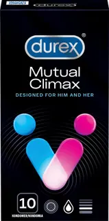 Durex Mutual Climax kondomi 10kpl