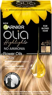 Garnier Olia High Lights 1 kestoväriraidat vaaleille hiuksille 1kpl