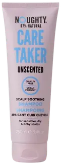 Noughty Care Taker Unscented shampoo herkälle ja kuivalle hiuspohjalle 250ml