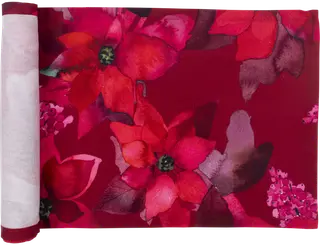 Pentik Joulutähti kaitaliina punainen 43x160 cm