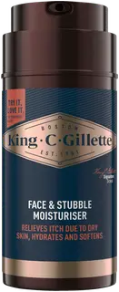 King C. Gillette Face & Stubble Moisturizer 100ml