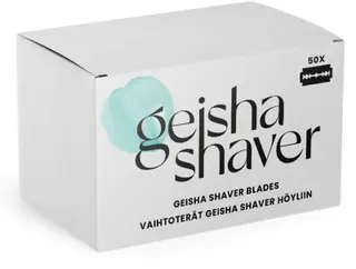 Geisha Shaver vaihtoterät 50 kpl