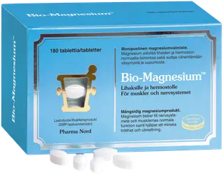 Pharma Nord Bio-Magnesium™ ravintolisä 180 tabl.