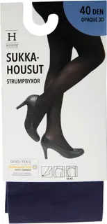 House naisten sukkahousut 40 den 3D Opaque