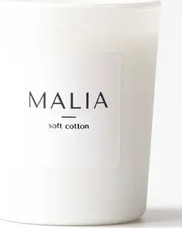 Malia Tuoksukynttilä Soft cotton 75g