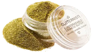 FINE gold cosmetic glitter