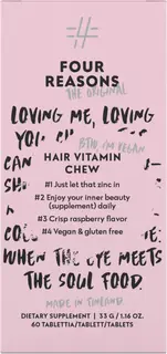 Four Reasons Original Hair Vitamin Chew hiusvitamiini 60 kpl