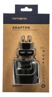 Samsonite matka-adapteri+USB