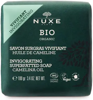 Nuxe Bio Organic Invigorating Superfatted Soap Camelina Oil palasaippua  100 g