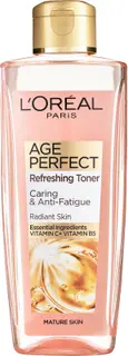 L'Oréal Paris Age Perfect Refreshing Toner raikastava kasvovesi ikääntyneelle iholle 200ml