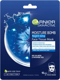 Garnier Skin Active Hydra Bomb Night-time kangasnaamio 32g