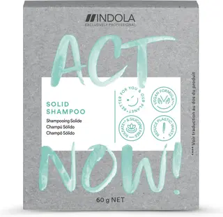 Indola ACT NOW! Solid Shampoo 60g