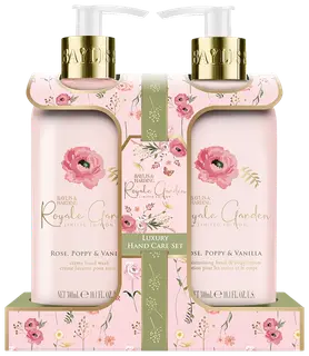 Baylis & Harding Royale Garden Rose, Poppy & Vanilla Luxury Hand Care Gift Set lahjapakkaus