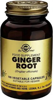 Solgar Ginger Root Inkivääri ravintolisä 100 kaps.