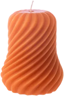 Pentik Myrsky kynttilä 8x10 cm oranssi