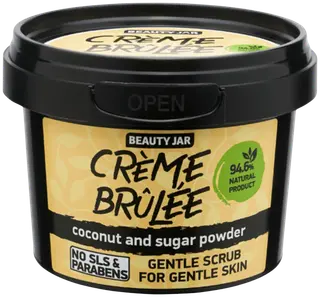 Beauty Jar Crème Brûlée Gentle Face Scrub kasvokuorinta 120 g