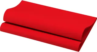 DUNI Bio Dunisoft® 12 kpl 40x40cm punainen lautasliina