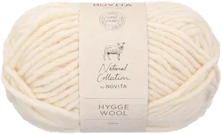Novita Hygge Wool lanka 100 g 010 luonnonvalkoinen