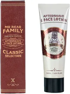 Mr Bear Family Golden Ember Aftershave & Face Lotion voide 50 ml