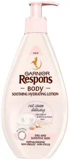 Garnier Respons Body Oat Cream Delicacy vartaloemulsio kuivalle ja herkälle iholle 250ml