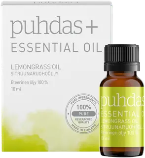 Puhdas+ Premium essential oil Lemongrass sitruunaruohoöljy 10 ml