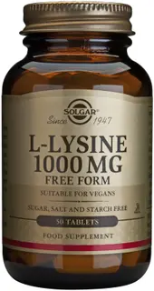Solgar L-Lysiini 1000 mg 50 tabl