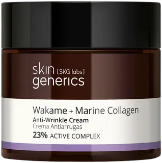 Skin Generics Wakame + Marine Collagen Anti-Wrinkle Cream 23% Active Complex -ihon ikääntymistä ehkäisevä voide 50ml