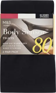 M&S Body Sensor™ 80 DEN sukkahousut 2 paria