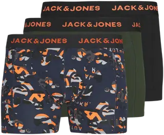 Jack&Jones Jacneon Logo 3-pack trunk alushousut