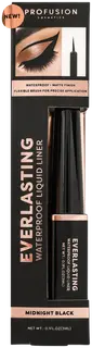 Profusion Cosmetics Everlasting Waterproof Midnight Black eyeliner 3 ml