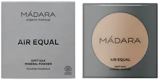 MÁDARA Air Equal Soft Silk Mineraalipuuteri 1 Fair, 9 g