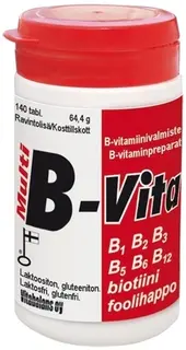 Multi B-Vita 140 kpl B-vitamiinivalmiste 64,4 g Vitabalans
