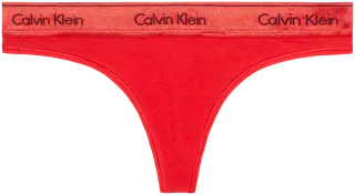 Calvin Klein Modern Cotton Holiday Thong alushousut