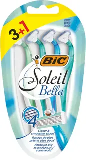 BIC varsiterä Soleil Bella 3+1-pack