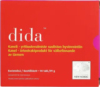 New Nordic dida™ yrttiuutevalmiste ravintolisä 90 tabl./ 99 g