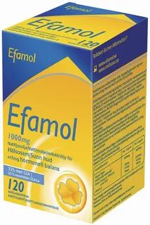 Efamol helokkiöljy+E-vitamiinivalmiste 120 kaps