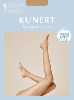 Kunert Fresh Up Toeless sukkahousut 10 den
