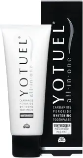Yotuel All-In-One Whitening Toothpaste Wintergreen valkaiseva hammastahna, minttu 75 ml