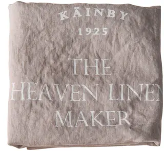 Käinby1925 Heaven Linen tyynyliina 50x60cm logolla pellava