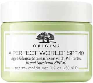 Origins A Perfect World™ SPF 40 Age-Defense Moisturizer with White Tea kasvovoide 50ml