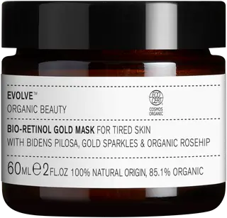 Evolve Organic Beauty Bio-Retinol Gold Mask Kasvonaamio 60 ml