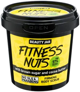 Beauty Jar Fitness Nuts Body Scrub vartalokuorinta 200 g