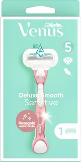 Gillette Venus Deluxe Smooth Sensitive Rosegold ihokarvanajohöylä