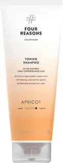 Four Reasons Color Mask Toning Shampoo Apricot sävyttävä shampoo 250 ml